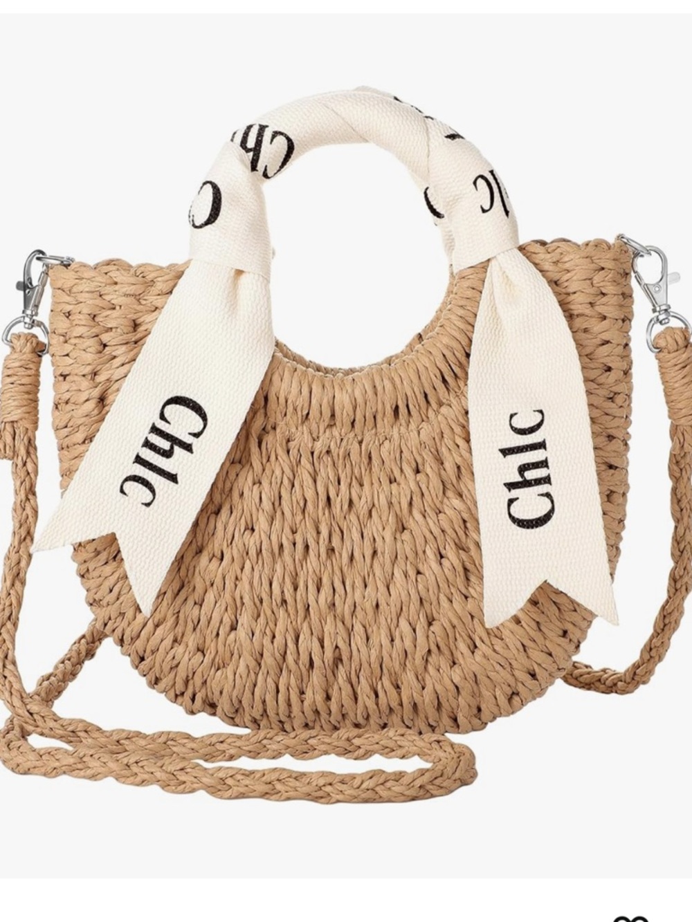Straw Bag - Cute Woven Straw Purse, Beach Bags for Women